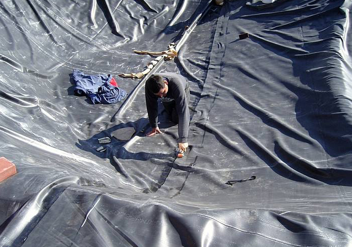 综合生化池内衬HDPE国内精品久久久久久久影视麻豆膜的土池结构